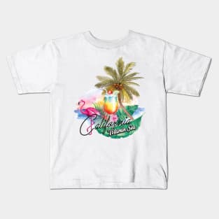 Huntington Beach California Surfer Kids T-Shirt